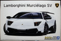 Aoshima 059012 2009 Lamborghini Murcielago LP 640 SV 1:24 Bausatz Kit