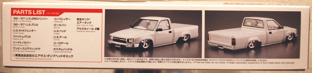 Aoshima 059494 1991 Toyota Hilux Custom RN 80 JDM 1:24