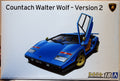 Aoshima 063835 1976 Lamborghini Countach Walter Wolf Vers. 2 LP 400 1:24