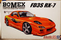 Aoshima 063996 1999 Mazda RX 7 FD3S Bomex JDM 1:24