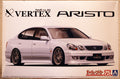 Aoshima 064009 2000 Toyota Aristo Lexus GS Vertex JDM 1:24