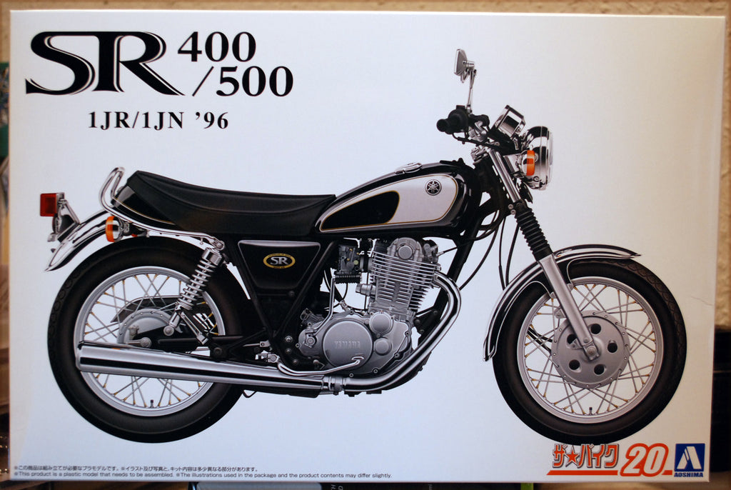 Aoshima 067116 1996 Yamaha SR 400 / 500 1JR / 1JN 1:12