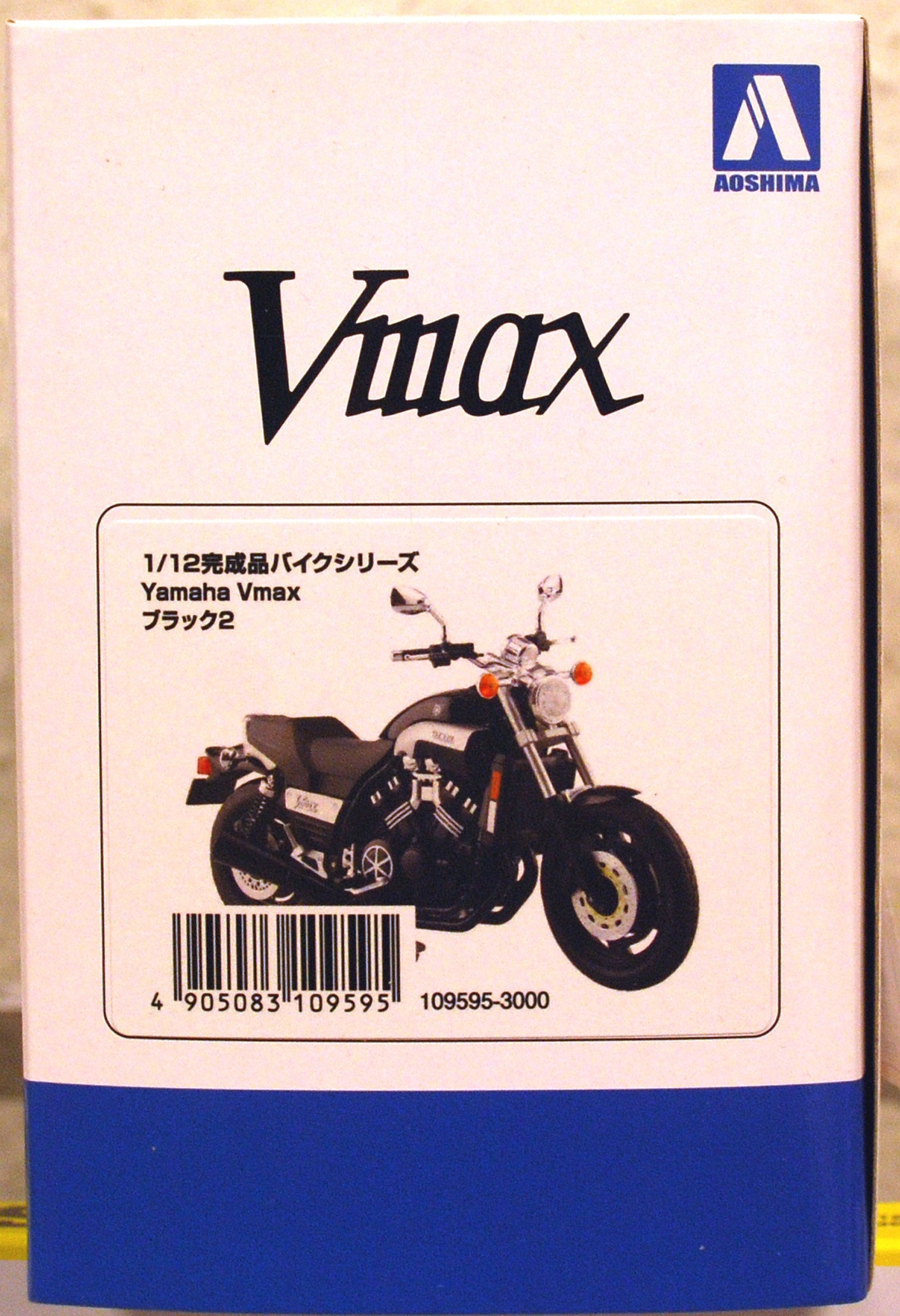 Yamaha V-Max schwarz 1:12 Aoshima 109595
