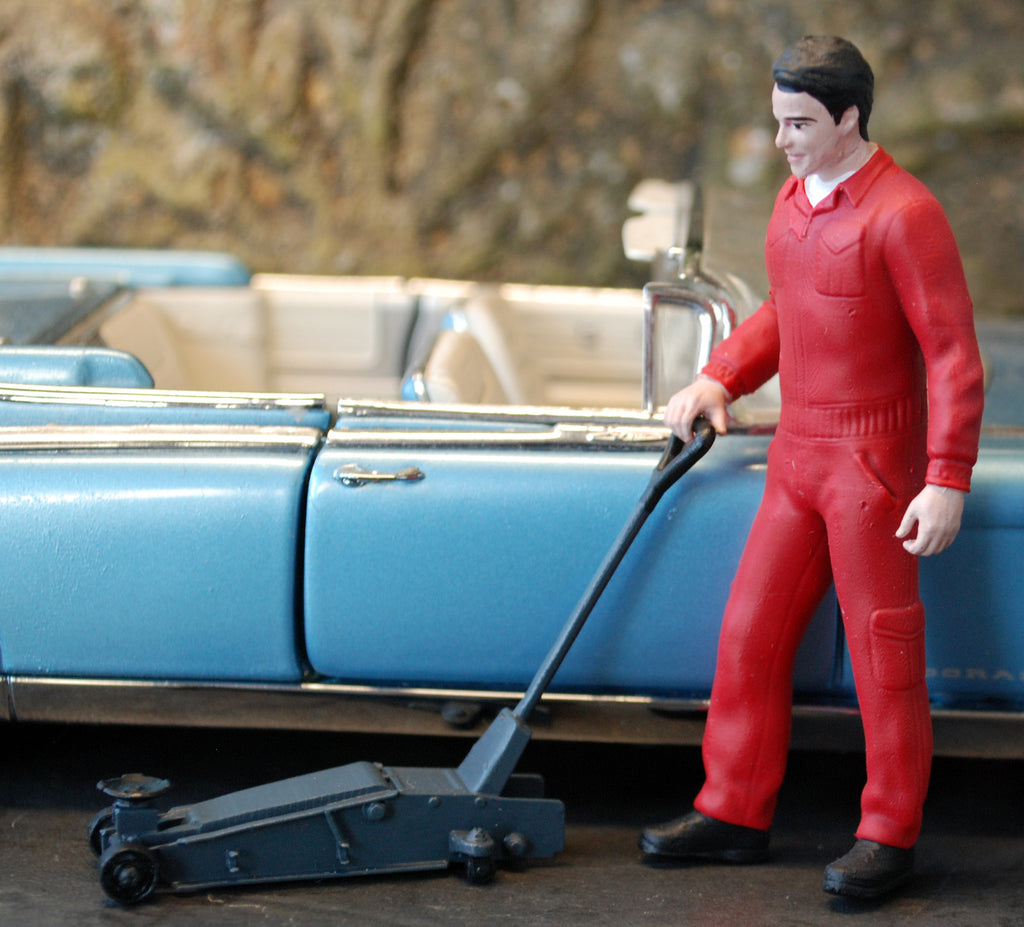24018 Atlantic Case Sam w. Floorjack mit Wagenheber 1:24