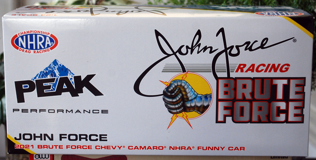 Autoworld AWN007 2021 Chevrolet Camaro NHRA Funny Car Brute Force 1:24