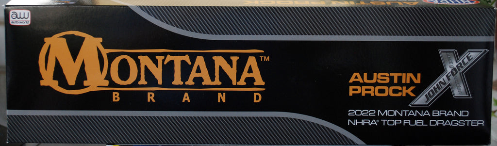 Autoworld AWN010 2022 Montana Brand NHRA Top Fuel John Force 1:24