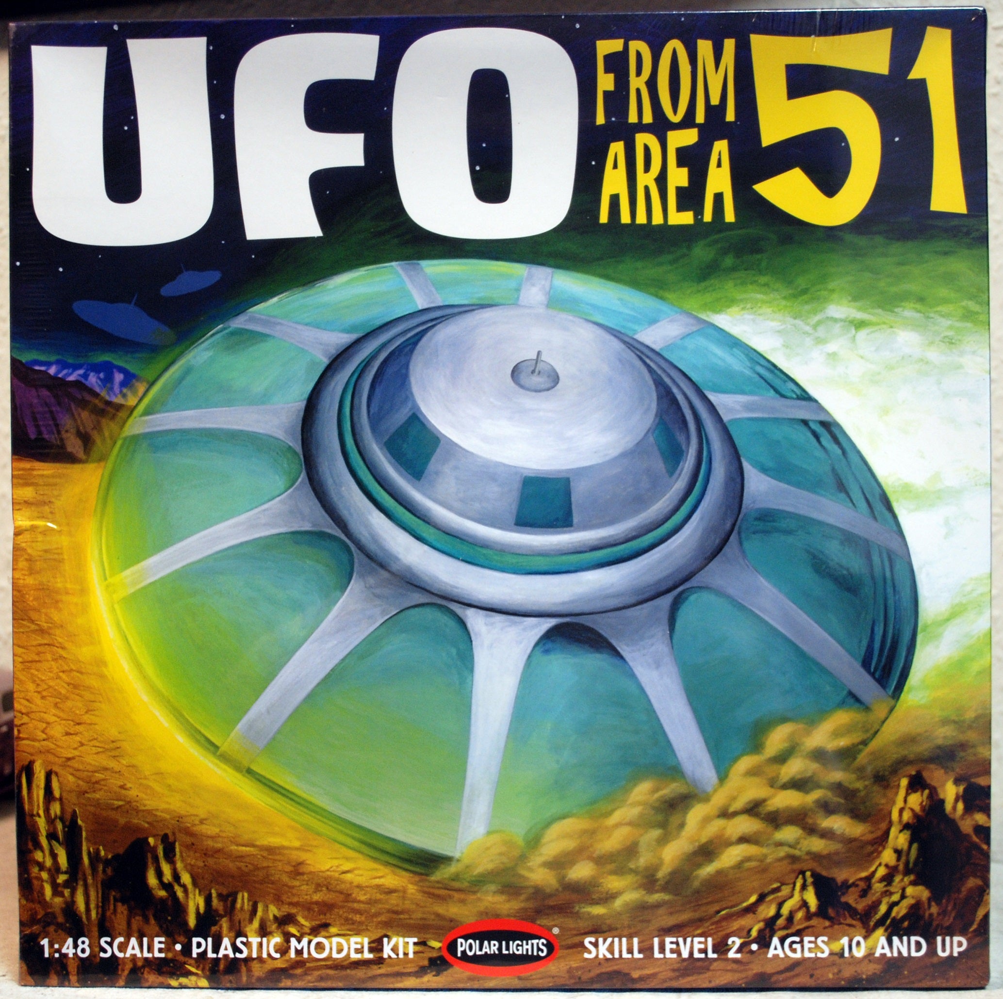 Polar Lights 982 Area 51 UfO 1:48