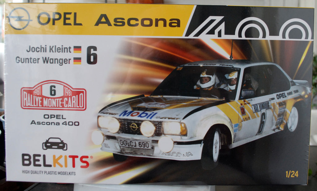 Belkits 019 1981 Opel Ascona 400 Rallye Monte Carlo 1:24 neu 2024