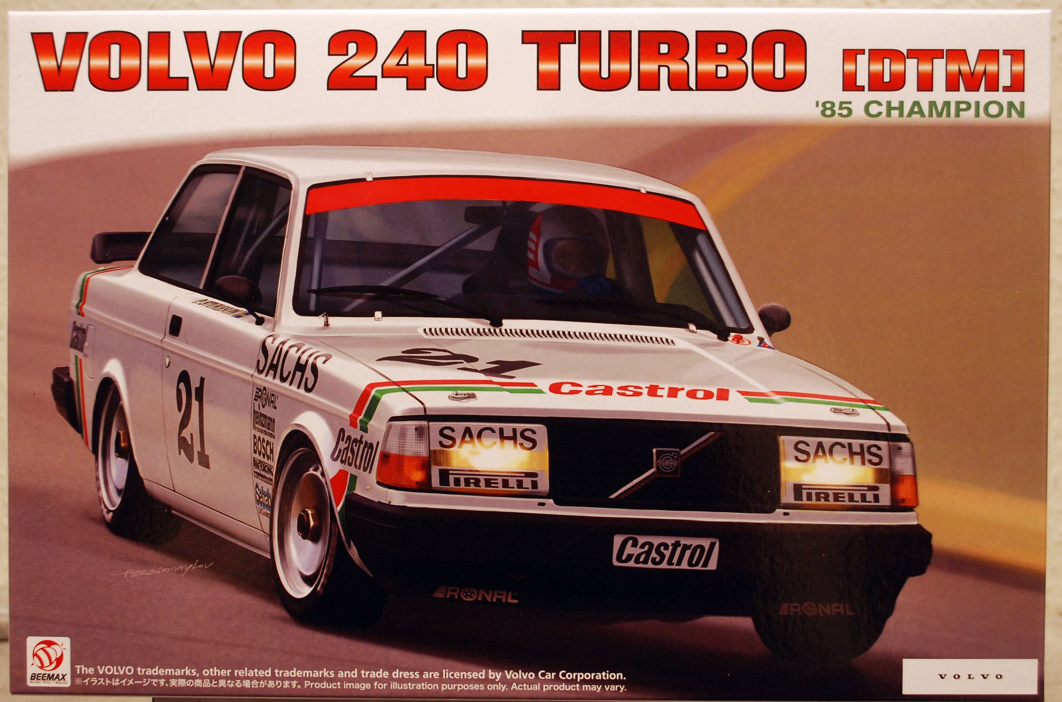 Beemax BX24027 1985 Volvo 240 Turbo DTM 1:24