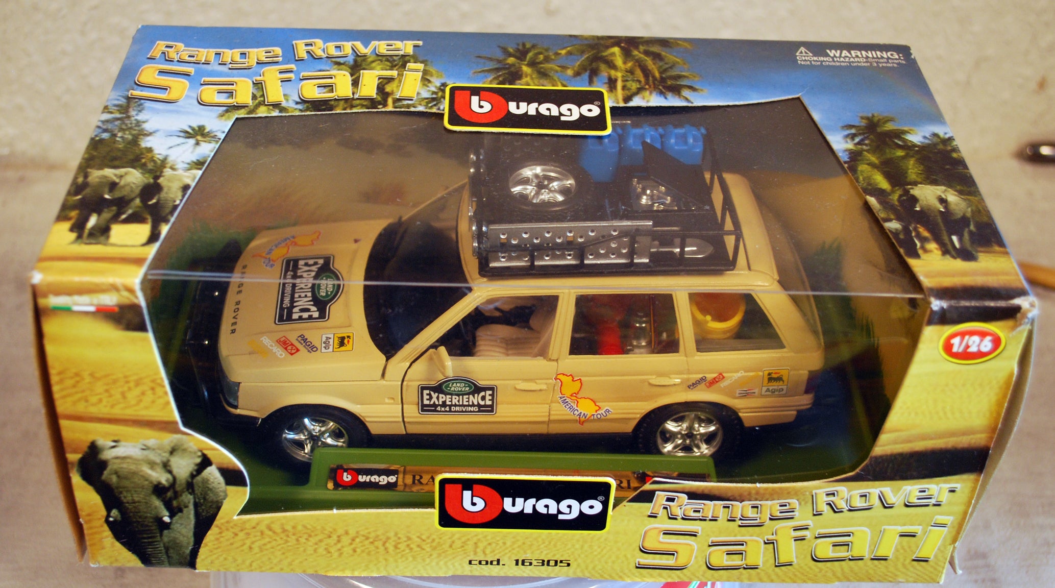 1994 Range Rover Safari 1:26 Burago 16305