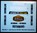 DD für 1982 Opel Ascona 400 Röhrl Geistdörfer Rothmans 1:24