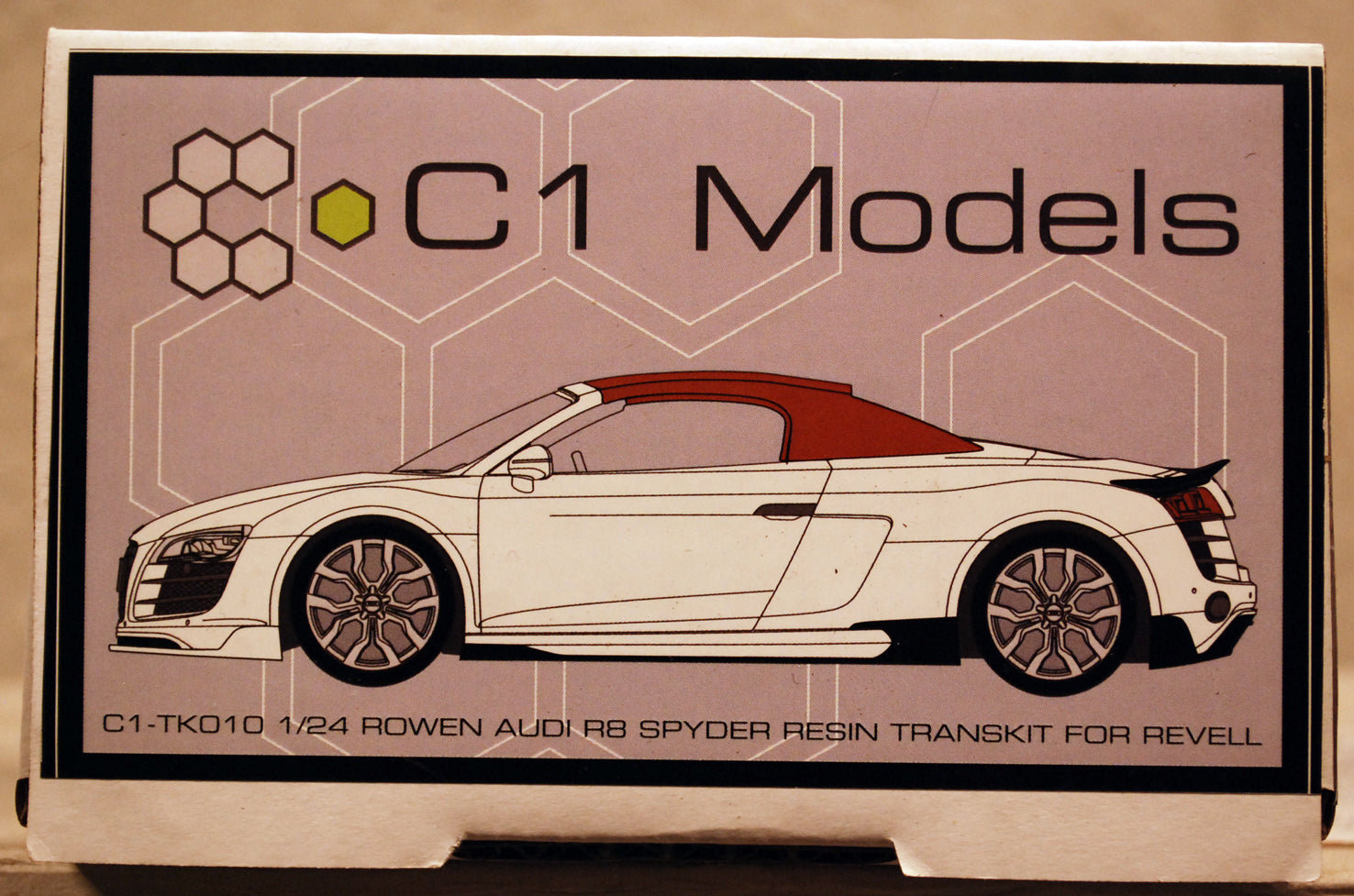 TK010 2010 Rowen Audi R8 Spyder für Revell 07398 C1Models