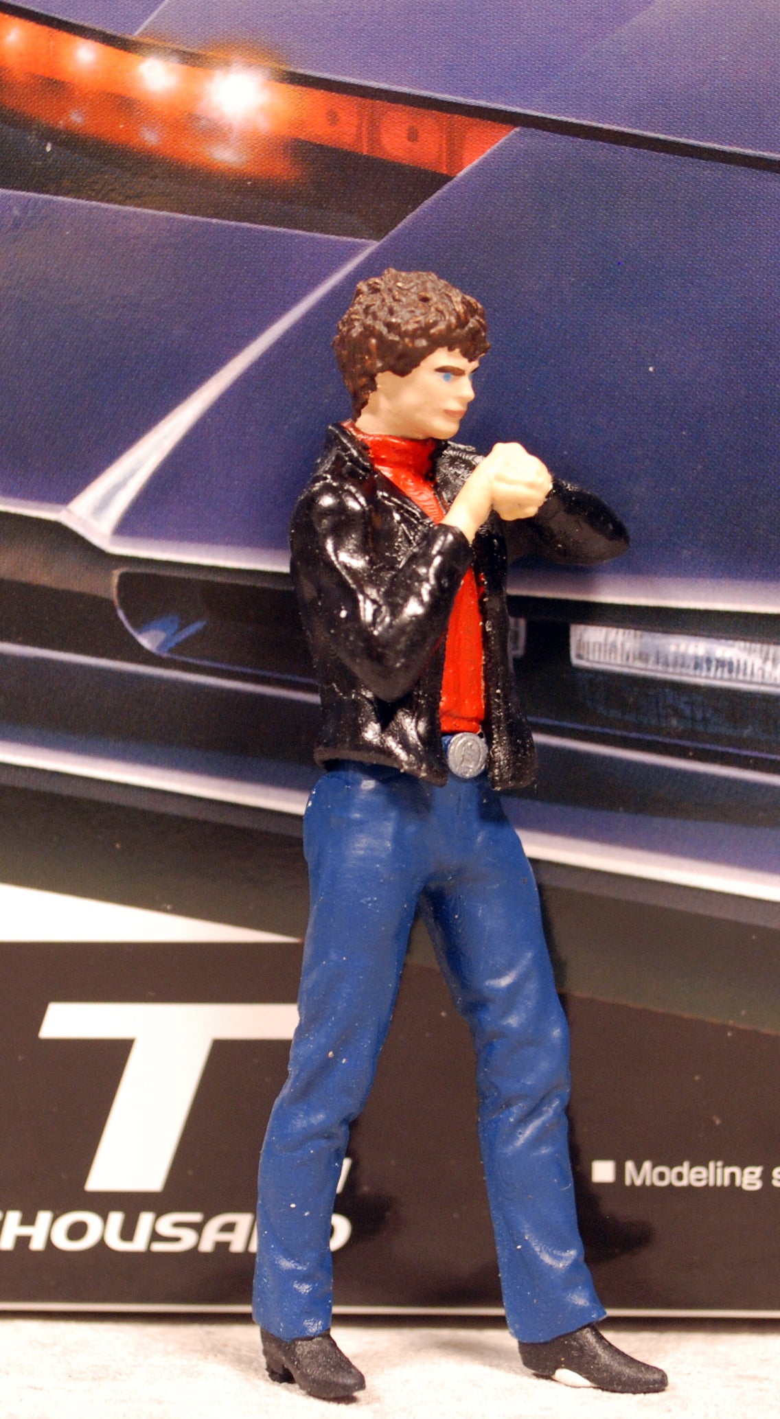 24003 Cartrix David Hasselhoff als Michael Knight KITT 2000 1:24