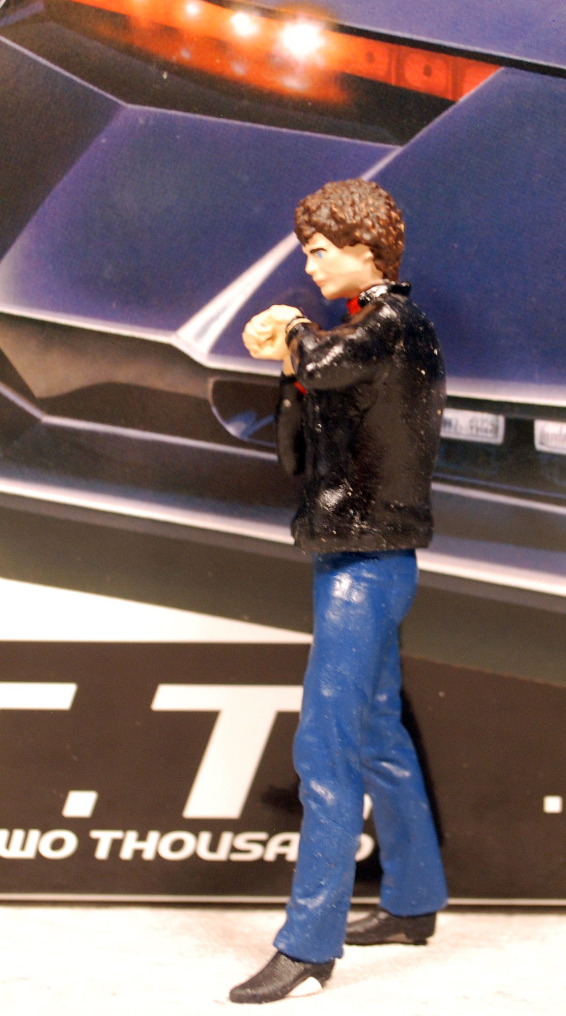 24003 Cartrix David Hasselhoff als Michael Knight KITT 2000 1:24