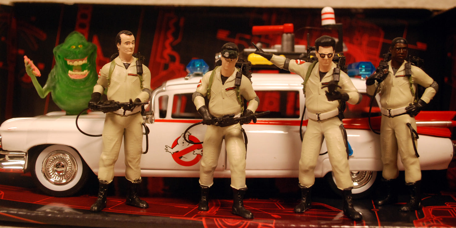 Cartrix 24015B Ghostbusters Set alle 5 Figuren 1:24
