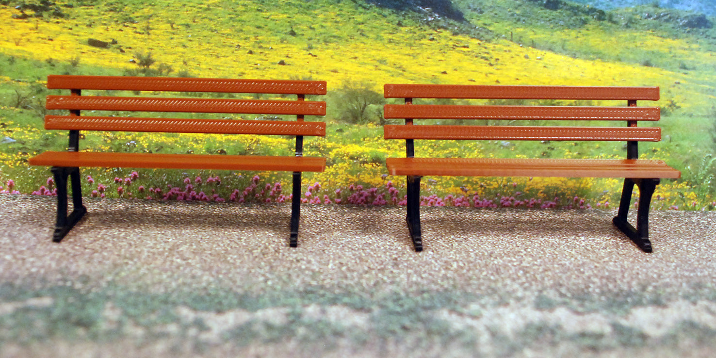 Dioramatoys DT21810 Street Benches Parkbänke Bänke 1:24