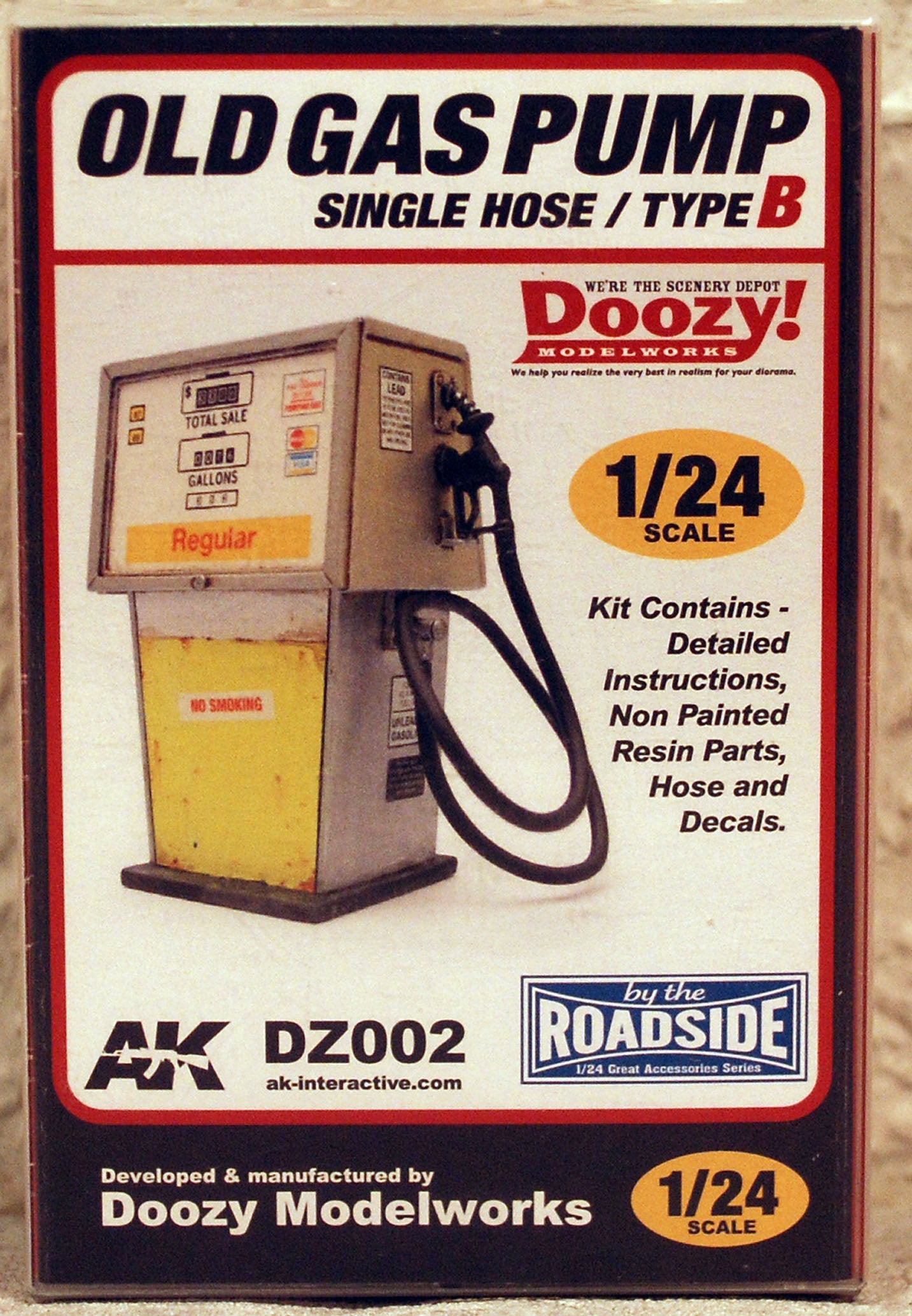 Doozy Old Gas Pump Tanksäule Route 66 verschiedene zur Auswahl 1:24