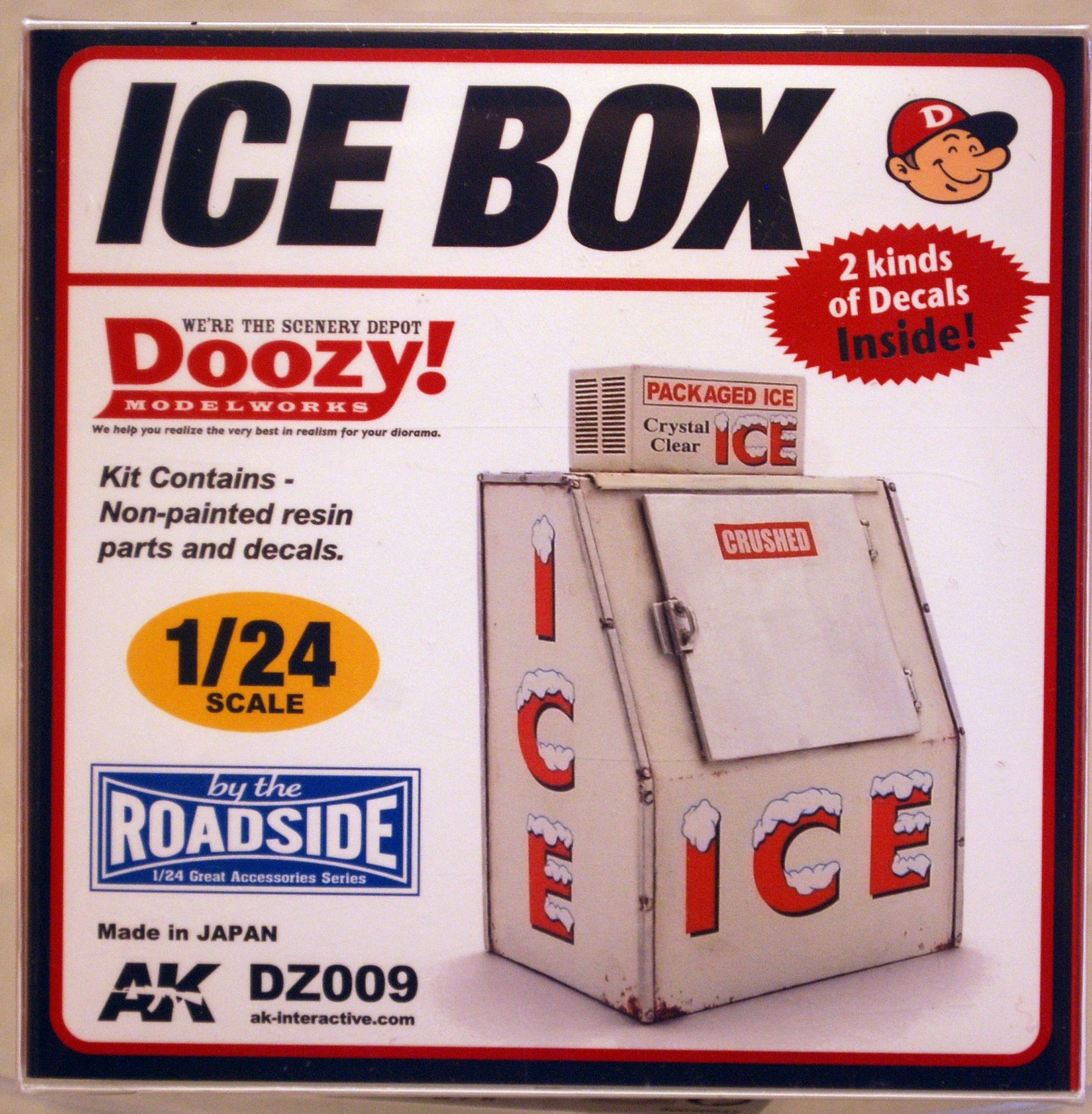 Doozy 009 Ice Box Eis Box Tankstelle Diner  1:24