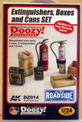 Doozy 014 Fire Extinguisher Feuerlöscher Boxen Kanister Öldosen 1:24