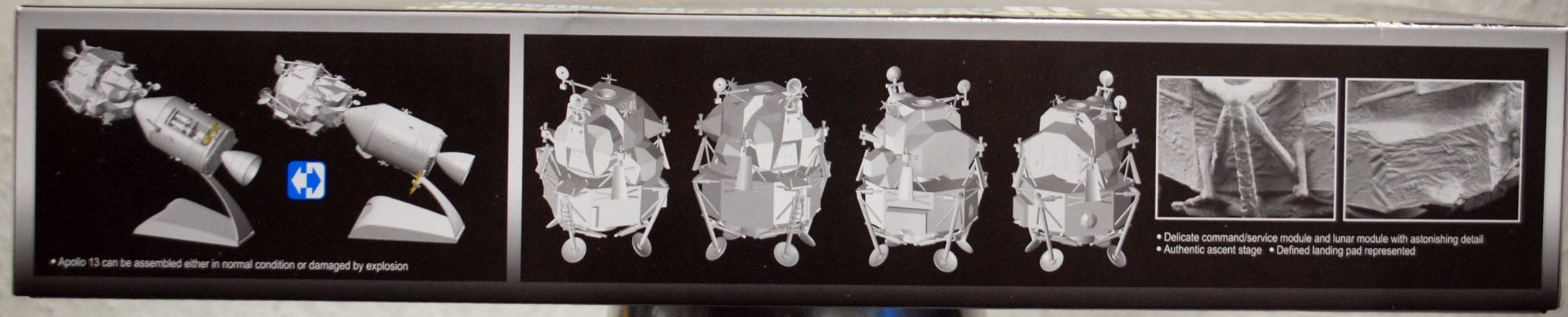 1970 Apollo 13 "Houston we´ve had a problem" CSM +LM "Aquarius" 1:72 Dragon11020
