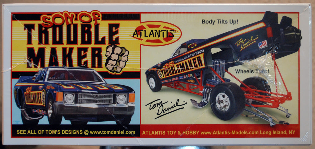 Tom Daniels Son of Troublemaker El Camino Funny Car 1:24 Atlantis 2204
