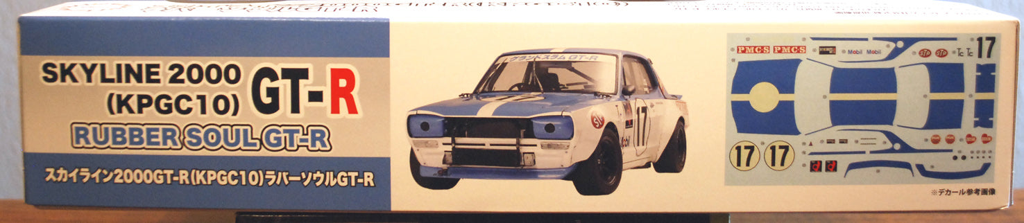 Fujimi 046877 1971 Nissan Skyline GT-R KPGC 10 Rubber Soul 1:24 JDM