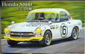 Fujimi 039688 1967 Honda S 800 Cabrio Hardtop Rennsport JDM, 1:24