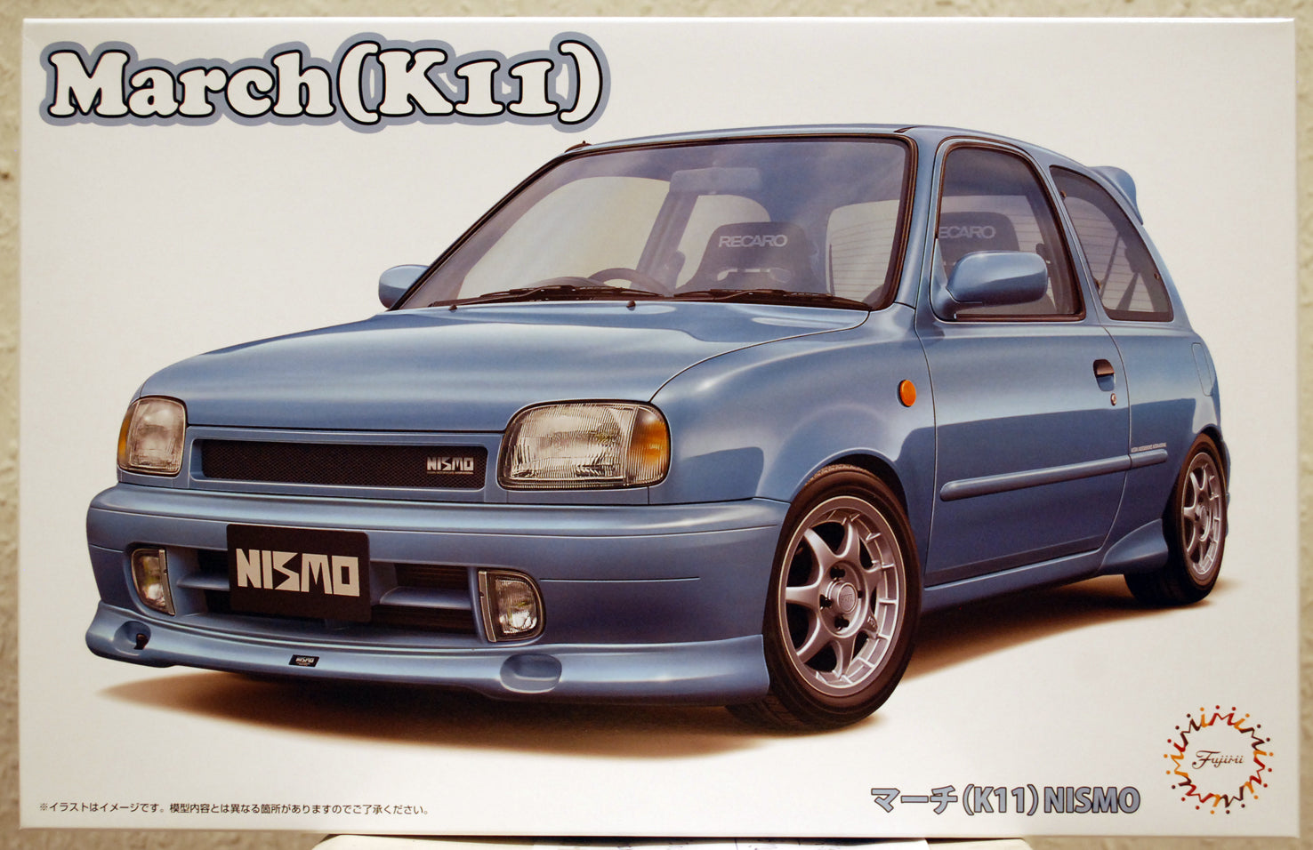 Fujimi 047362 1999 Nissan Micra March AK 11 3-door Nismo JDM 1:24 Bausatz