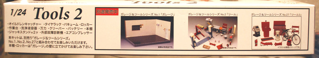 Garage & Tools Tools 2 Werkzeug Kompressor Werkbank 1:24 Fujimi 113715