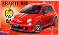 Fujimi 123844 2010 Fiat Abarth 695 Tributo Ferrari 1:24