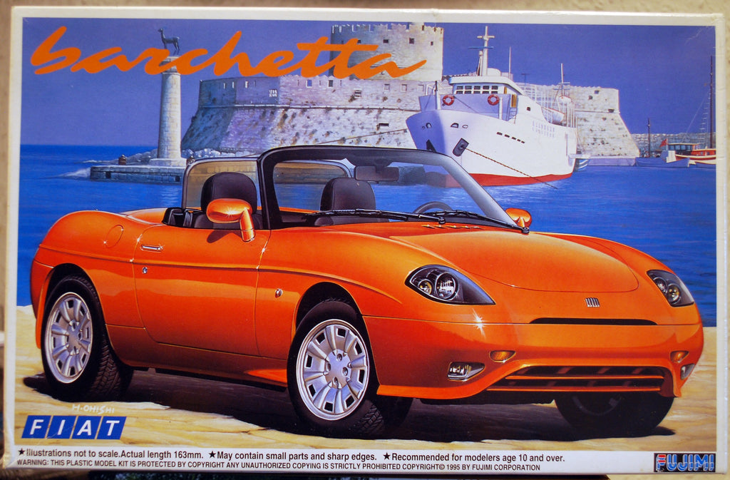 Fujimi 125145 1995 Fiat Barchetta Cabriolet 1:24