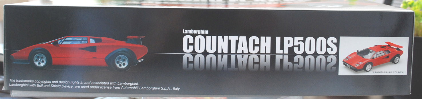 Fujimi 126562 1982 Lamborghini Countach LP 500 S Enthusiast 1:24 Bausatz