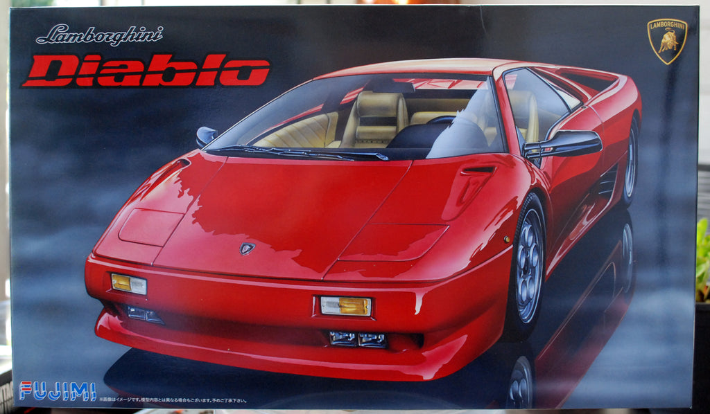 Fujimi 126791 1993 Lamborghini Diablo VT 1:24 Bausatz