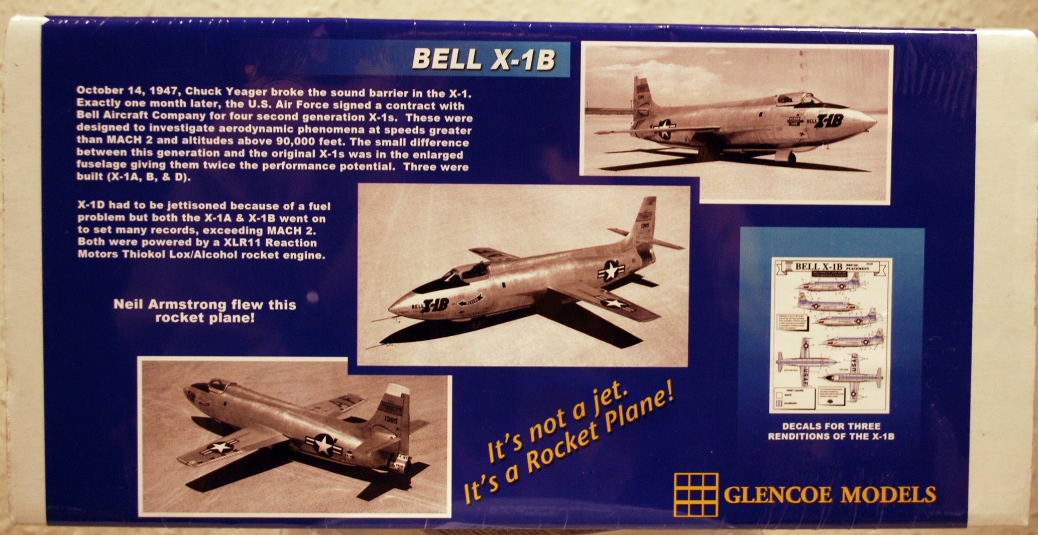 Glencoe 5120 Bell X-1B 1:48