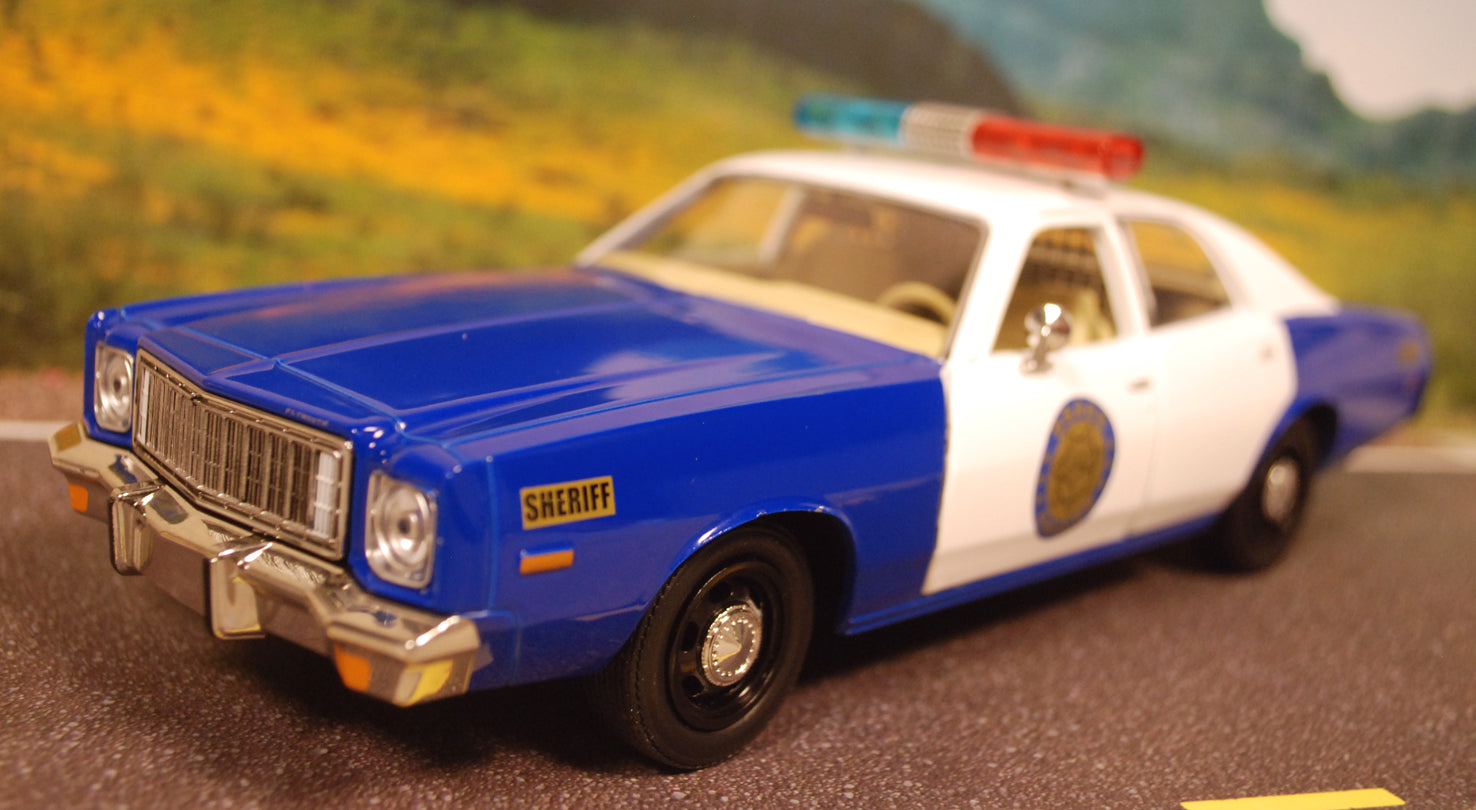 Greenlight 84105 1975 Plymouth Fury Osage County Sheriff 1:24