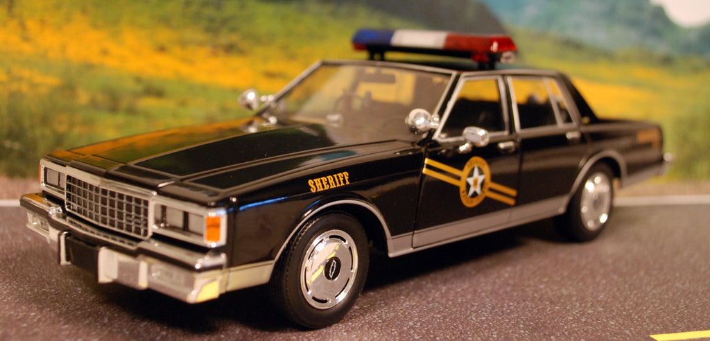 Greenlight 84203 1981 Chevrolet Caprice Sheriff Car Thelma & Louise 1:24