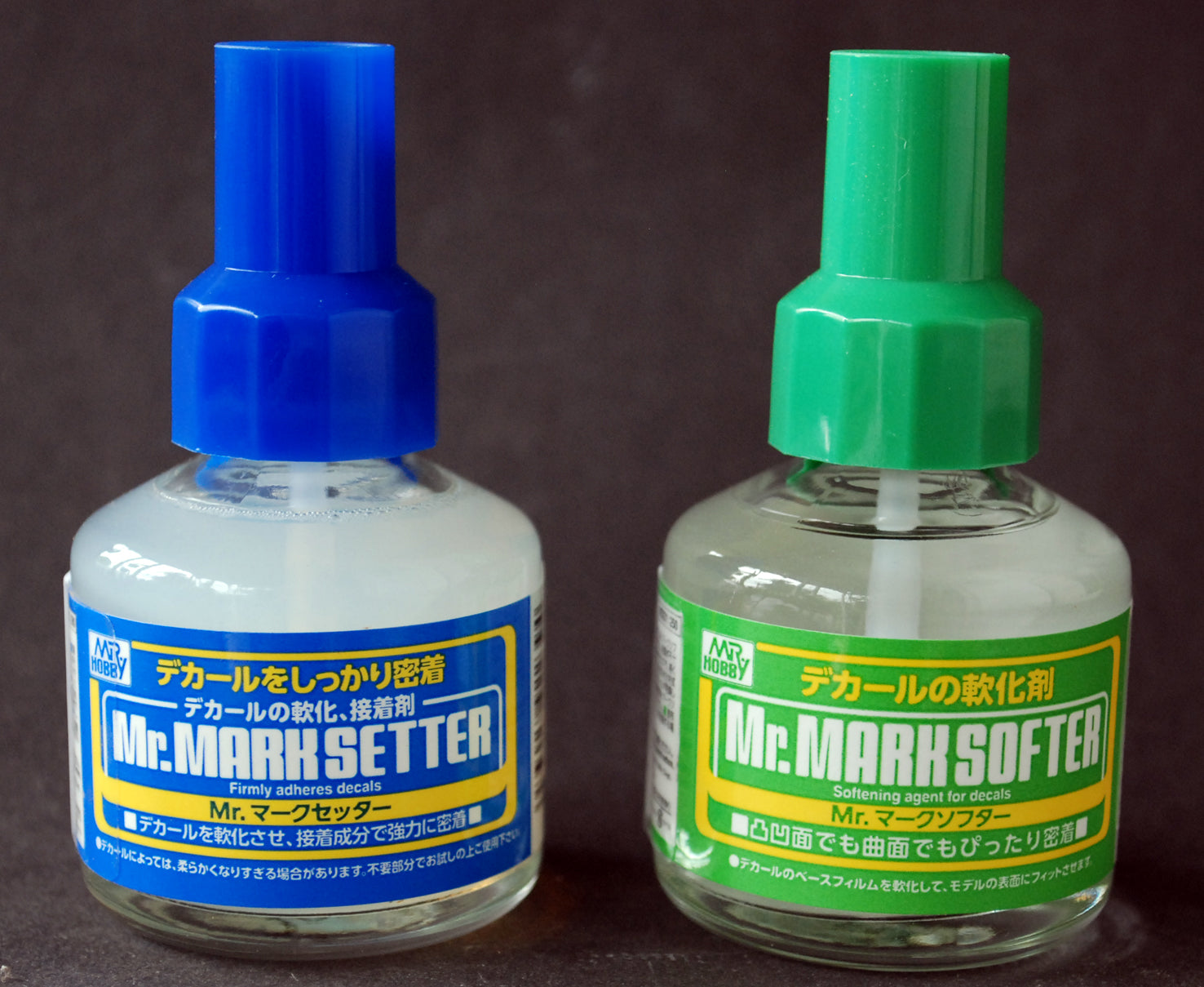 Gunze Mr. Hobby Mr. Mark Softer + Mr. Mark Setter je 40 ml