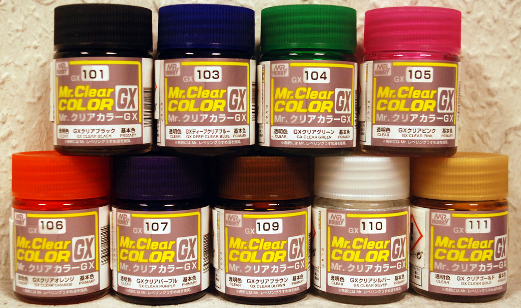 Mr. Hobby Gunze Mr. Clear Color GX 10ml