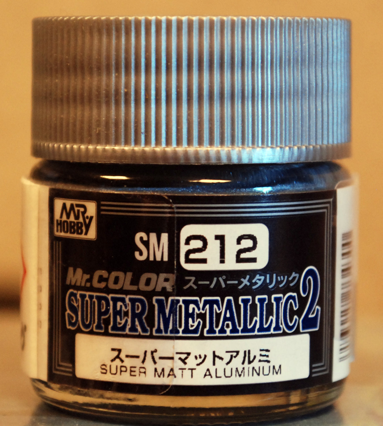 Mr. Hobby Gunze Mr. Super Metallic 2 10ml SM 212 Super Matt Aluminium