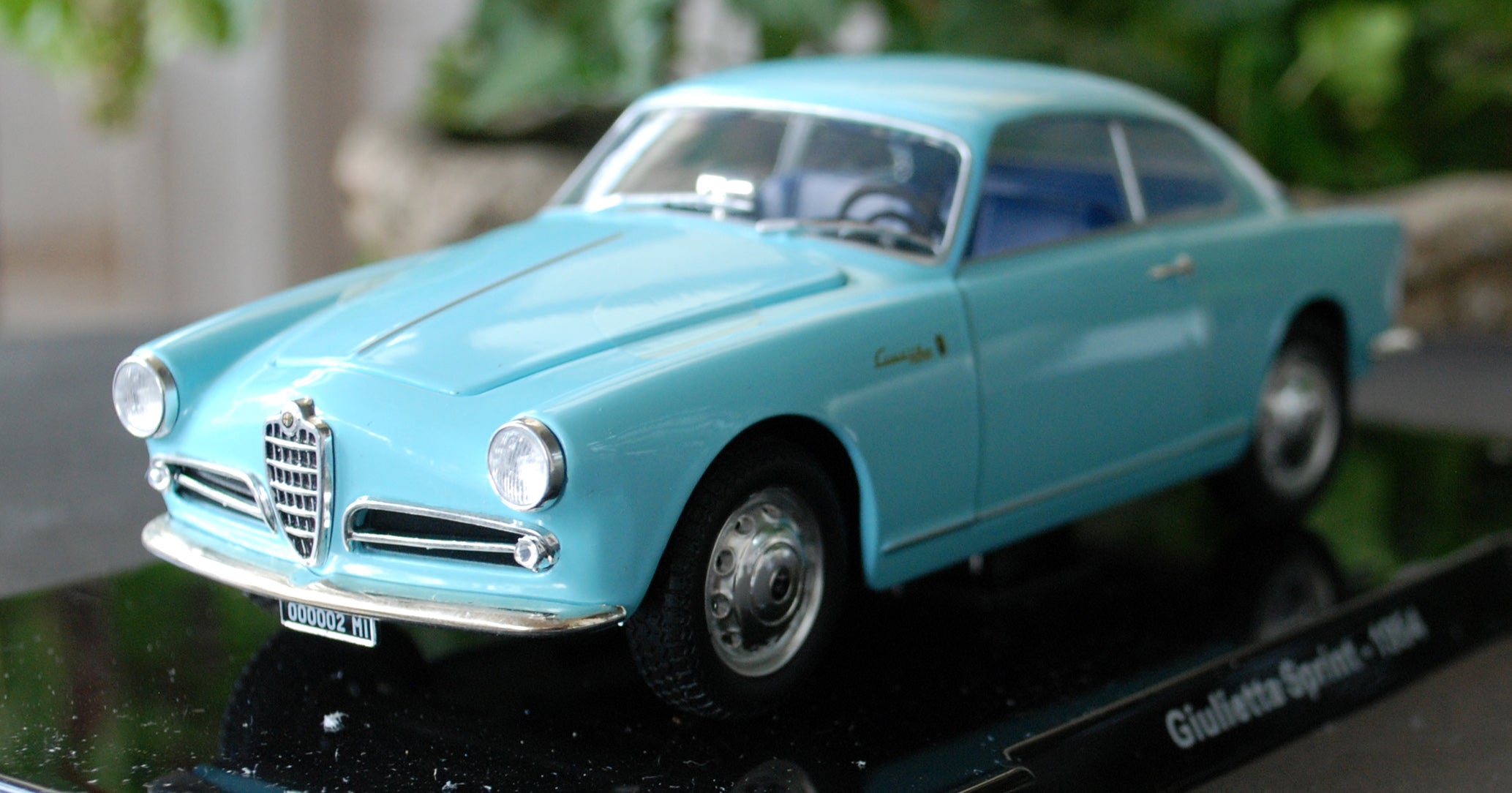1957 Alfa Romeo Giulietta Sprint 1:24 Hachette