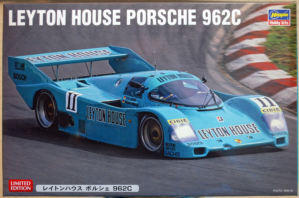 1987 Porsche 962 C Leyton House 1:24 Hasegawa 20411