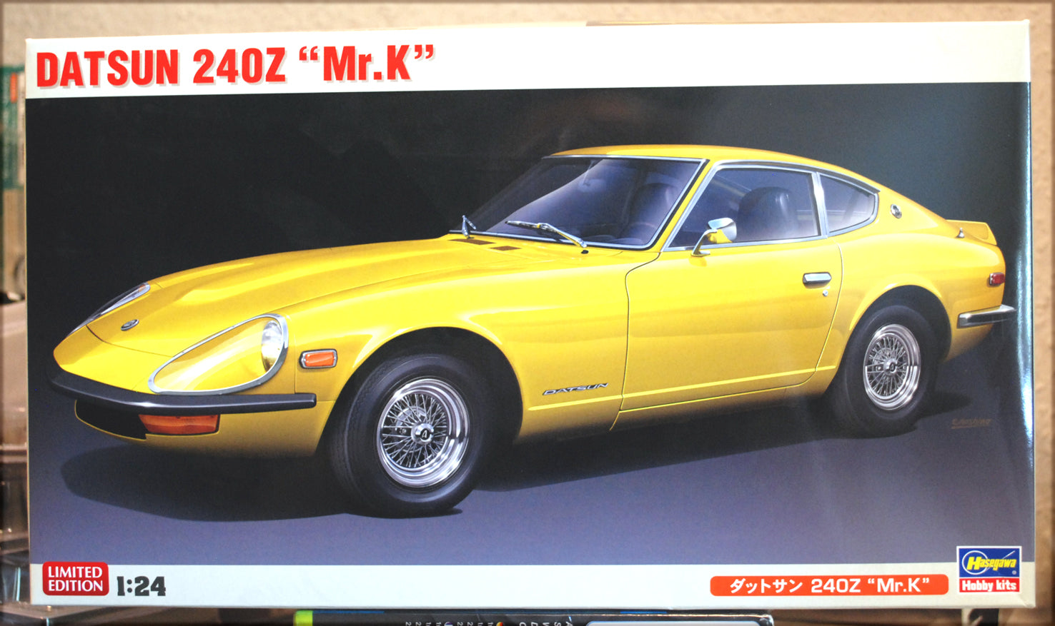 Hasegawa 20419 1971 Datsun 240 Z Nissan Fairlady 240 Mr. K 1:24 JDM
