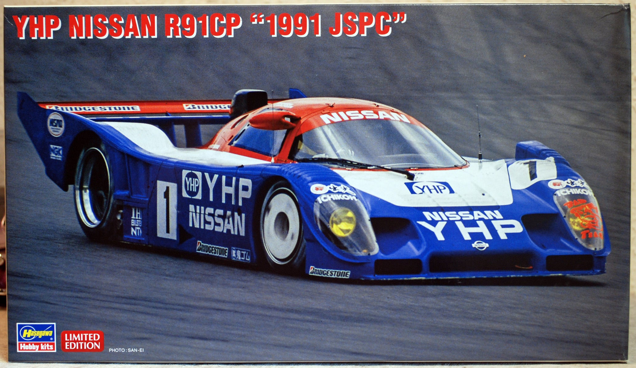 YHP Nissan R91CP 1991 JSPC 1:24 Hasegawa 20502