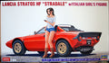 Hasegawa 20543 1972 Lancia Stratos HF Stradale w. Italians Girl Figure 1:24