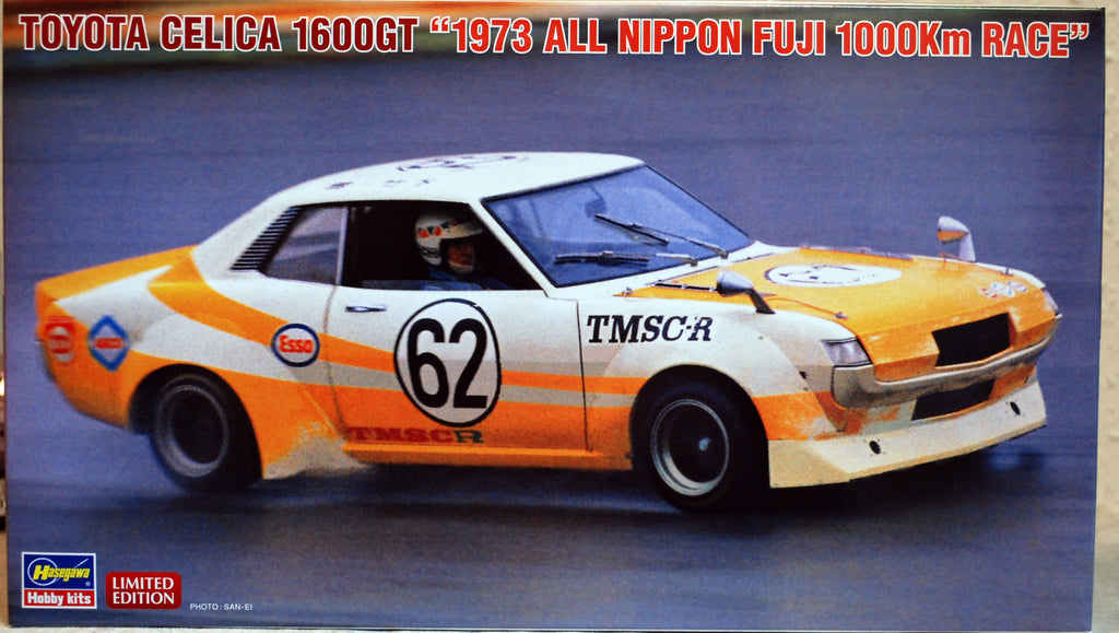 1973 Toyota Celica 1600 GT All Nippon Fuji 1.000 Km JDM 1:24 Hasegawa 20550