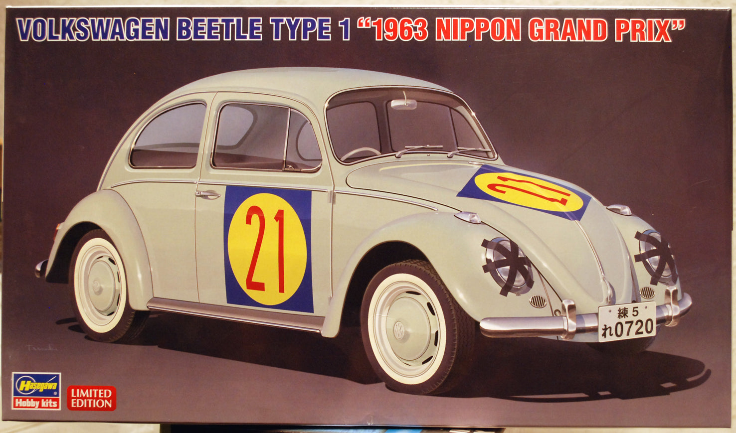 Hasegawa 20623 1963 Volkswagen VW Käfer Beetle Nippon GP 1:24