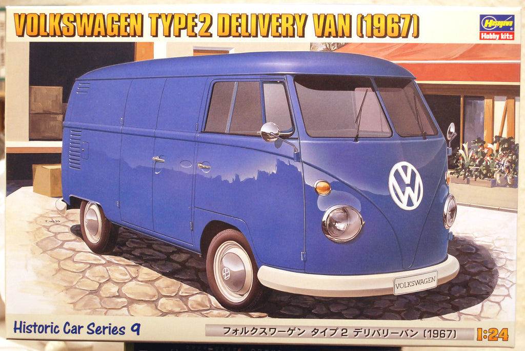1967 Volkswagen VW Bulli Typ 2 T 1  - VW Van Type 2 T 1, 1:24, Hasegawa 21209
