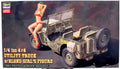 Hasegawa 52249 1942 1/4 ton 4x4 Utility Truck mit Figur 1:24