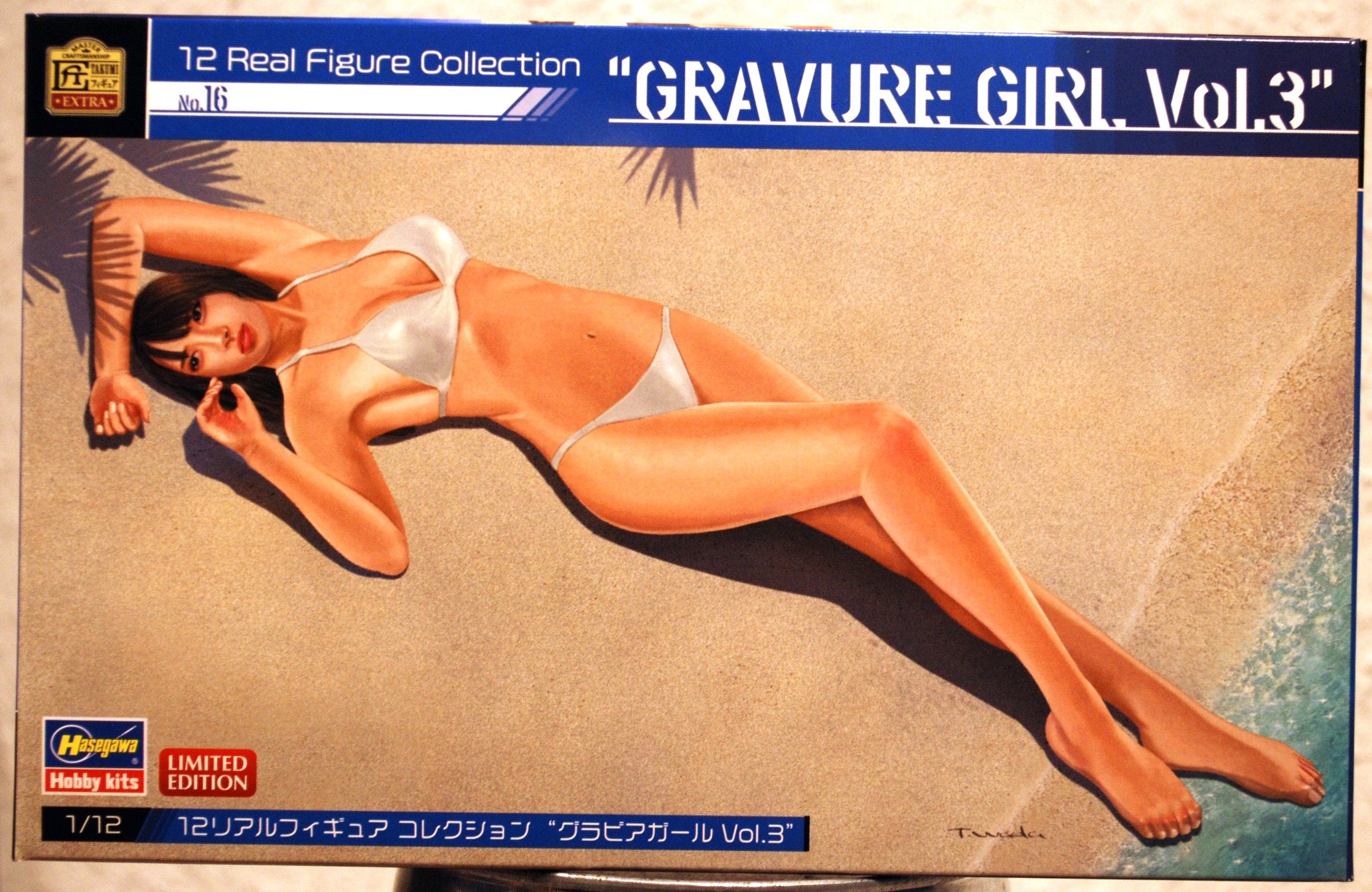 Hasegawa 52320 Gravure Girl #3 Real Figure Collection #16 1:12 Neu 2022