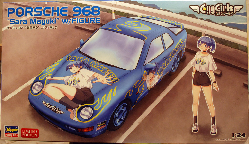 Hasegawa 52415 1991 Porsche 968 Sara Mayuki w. Figure1:24